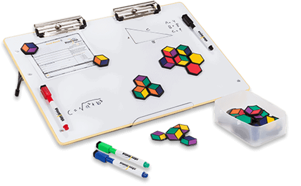 Visual Edge Slant Board for Writing and Reading